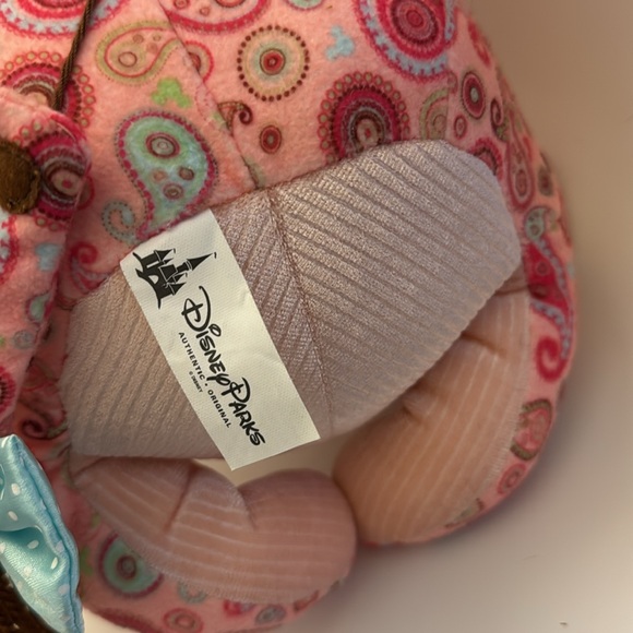 Disney EYORE plushie Winnie the Pooh stuffed toy cute donkey paisley - Picture 6 of 7